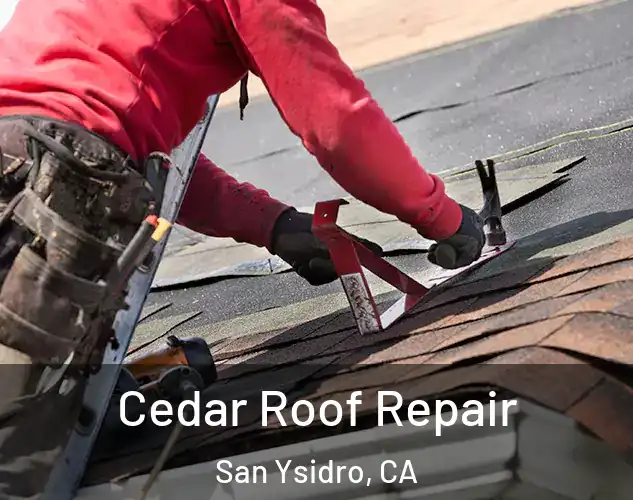  Cedar Roof Repair San Ysidro, CA
