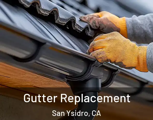  Gutter Replacement San Ysidro, CA