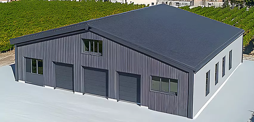 Corrugated Garage Roof Repair in San Ysidro