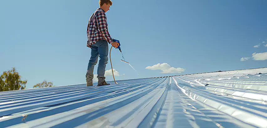 EPDM Roofing Installation Drip Edge in San Ysidro