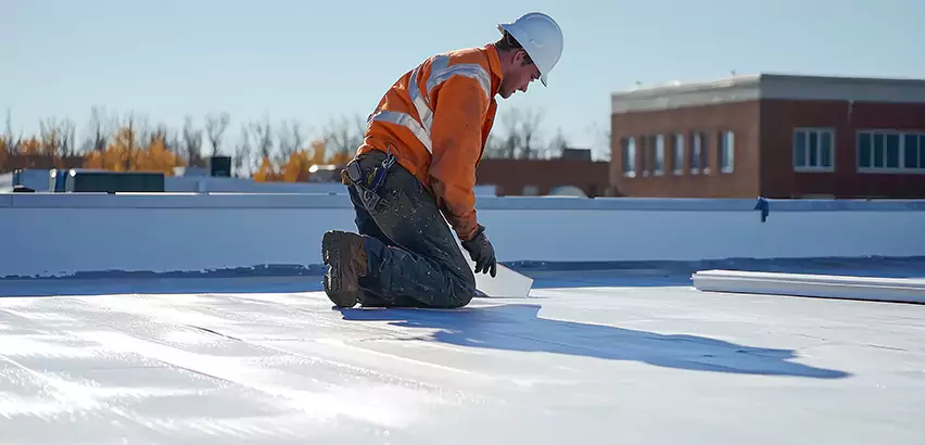Flat Roof Drain Installation in San Ysidro