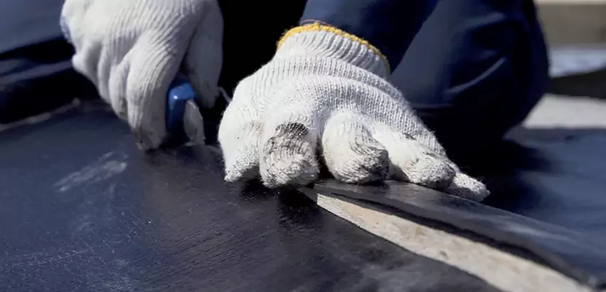 Rubber Roof Seam Repair in San Ysidro