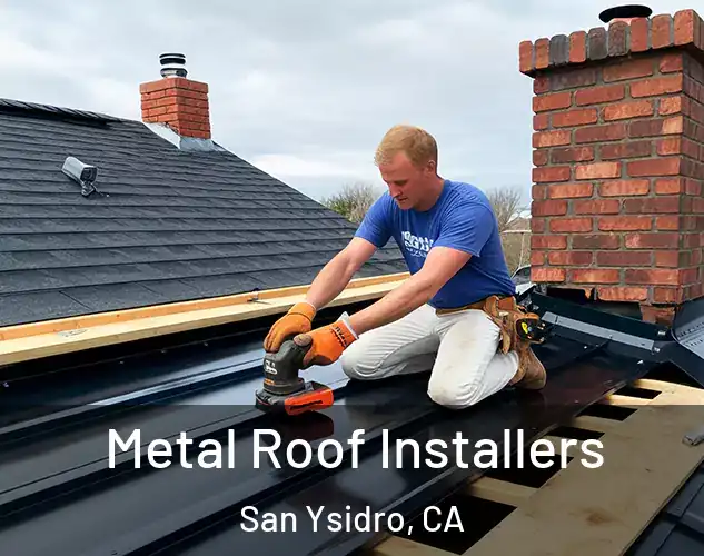 Metal Roof Installers San Ysidro, CA