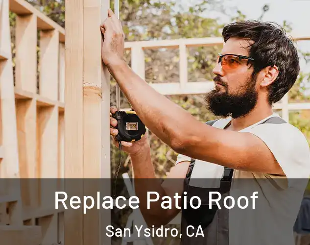  Replace Patio Roof San Ysidro, CA