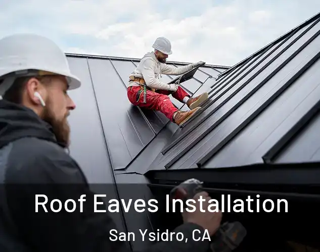  Roof Eaves Installation San Ysidro, CA