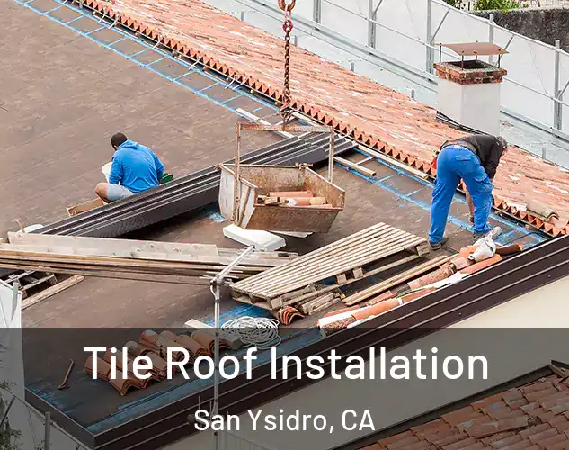  Tile Roof Installation San Ysidro, CA