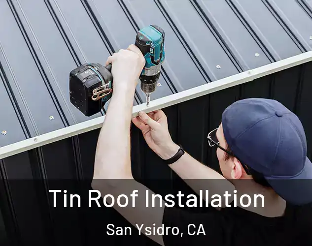  Tin Roof Installation San Ysidro, CA